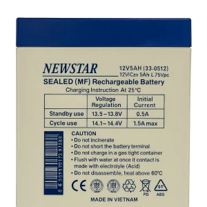 باتری 5 آمپر NEWSTAR 12V5AH